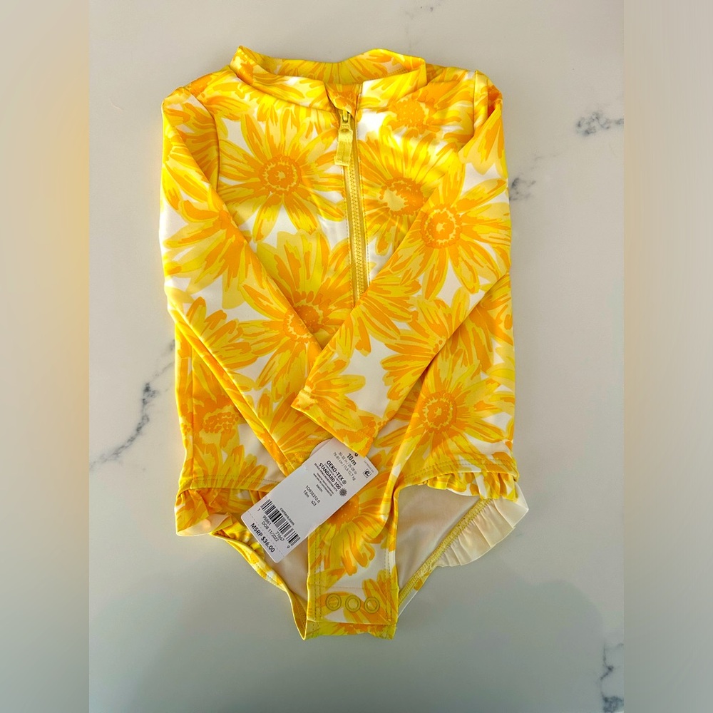 Carter’s long sleeve swim suit